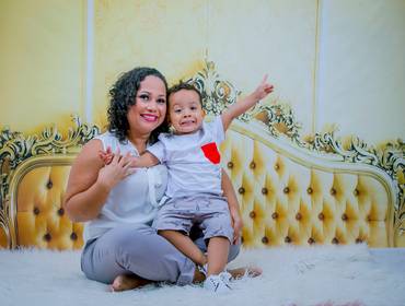 Dia das Mães de Cassia e Davi