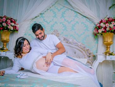 Gestante de AnaLú a espera do Rael