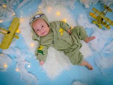 Ensaio Infantil de Dom 4 Meses