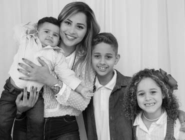 Ensaio Familia de Grazyelle e Arthur