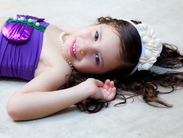 Ensaio de Princesa de Manuella 5 anos