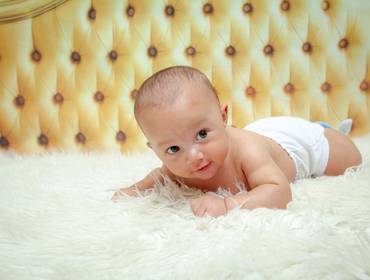 Ensaio Infantil de Dom 5 Meses