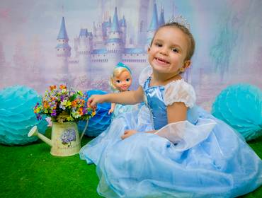 Ensaio de Princesa de Maria Clara