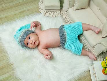 Ensaio Infantil de Heitor 2 meses