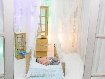 Ensaio Infantil de Bernardo 1 mês