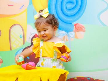 Ensaio Infantil de Maria Julia 1 ano