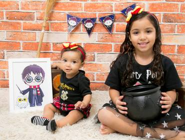 Ensaio Infantil de Helena e Luiza