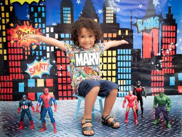 Ensaio Infantil de Thomas 4 anos