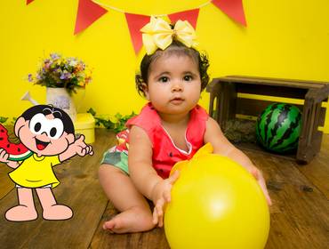 Ensaio Infantil de Maya 1 ano