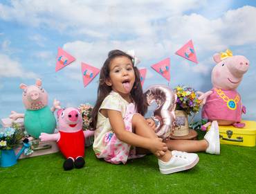 Ensaio Infantil de Sofia 3 anos