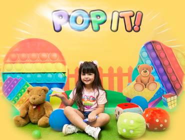 DIA DA CRIANÇA de ALICE ENSAIO DIA DAS CRIANÇAS - POP IT E TIK TOK