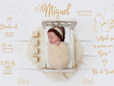Newborn de Miguel  Newborn 20 dias