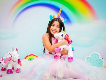 Tee de Rhyanna 8 anos- Ensaio unicórnio