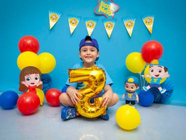 Ensaio Infantil de Matheus 5 anos-Lucas Neto