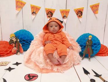 Ensaio Infantil de Rafael 4 meses_Ensaio Naruto