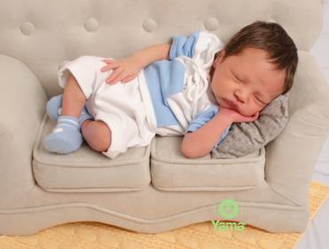 Newborn de Ensaio newborn de Samuel