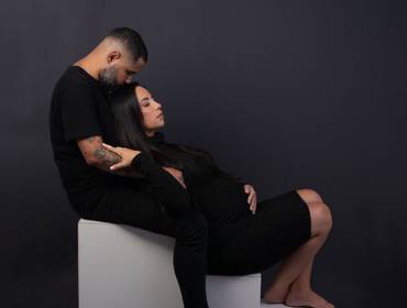 Gestantes  de Carolina a doce espera de Luisa