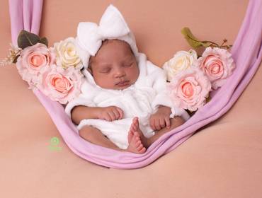 Newborn de Ana luiza 18 dias