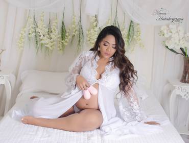 Gestantes  de Ensaio Gestante Cristiane