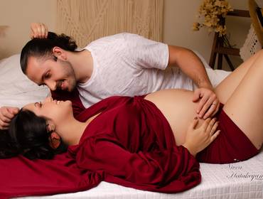 Gestantes  de Thamires à doce espera de Noah