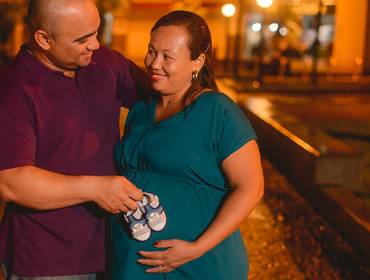 Ensaio - Infantil/Familia de À espera do Daniel