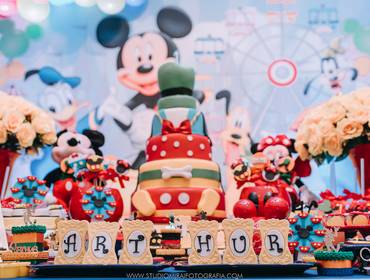 Aniversário Infantil de Primeiro ano do Arthur