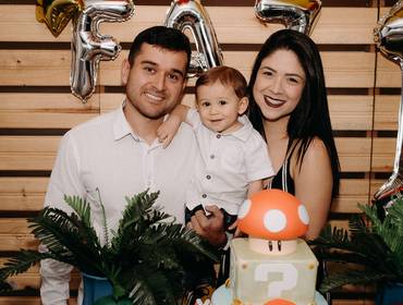 Festinha Infantil de Aniversário 01 aninho - Jorge