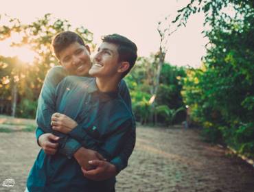 Ensaio de Casal de Antônio + Vitor