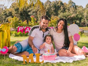 Ensaio Infantil de Maria Luiza fez 1 aninho