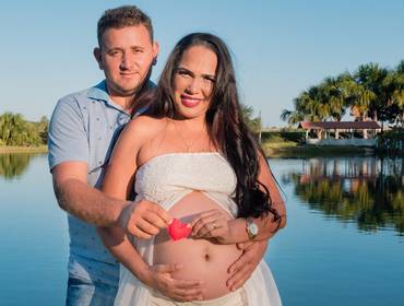 Ensaio de Gestante de Mamãe Astélia