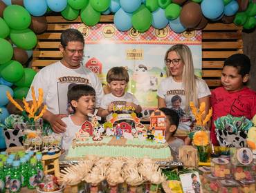 Festa Infantil de Matheus fez 3 aninhos