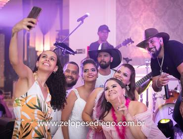 CASAMENTOS de Show com Zé Lopes e Diego e Banda no Casamento Tamara e Everton