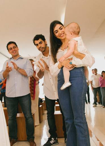 Ensaios de Famílias de Batismo da Lia 