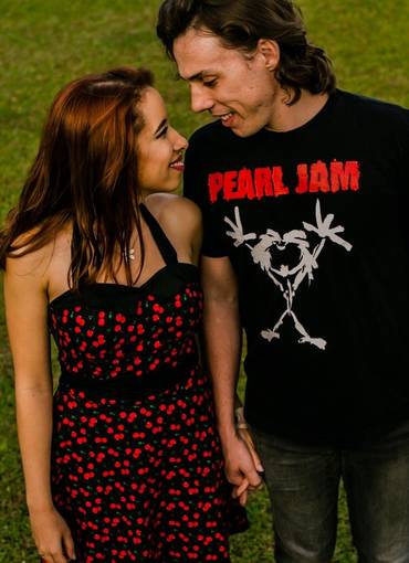 Ensaios Pré-Casamento de Cerejas e Pearl Jam {Lorene & Lucas}