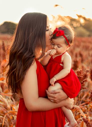 Família de Ensaio mãe e filha - Ana Julia e Valentina