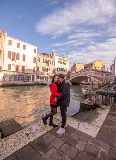 Pre wedding de Lidia & João -Veneza