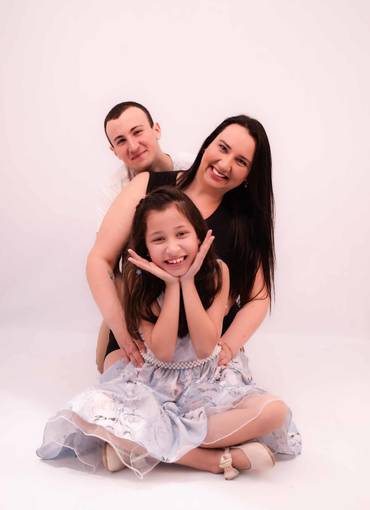 Documental de família de Aline e seus filhos