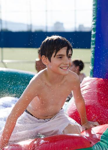 aniversario infantil de Fotografia de aniversario em Alphaville-SP Niver de 10 anos do Zaion com os amigos