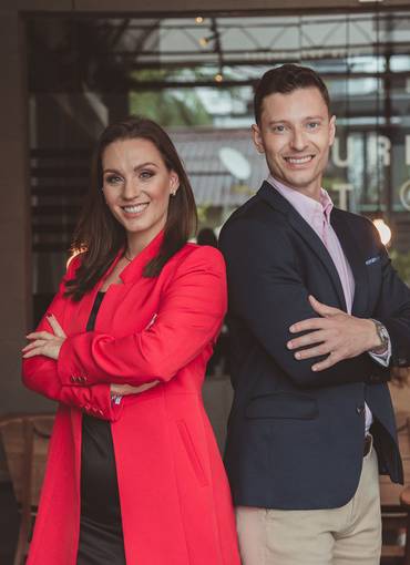 Retrato para negócios de Carol e Marcos - Corporativo