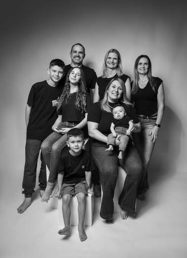 Família de Família da Maria Alice