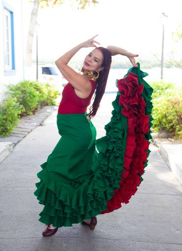 Book Pessoal e Artístico de Albenise - Dança Flamenca
