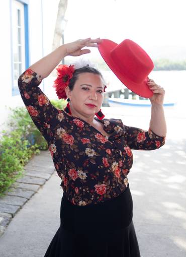 Book Pessoal e Artístico de Monica - Dança Flamenca
