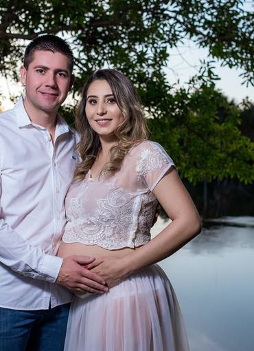 Gestante & Família   de Ensaio Gestante -  Cristiane+Antônio Carlos+Isabela  + Maria Fernanda + Mariana