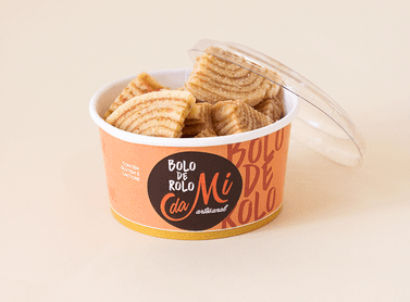 Confeitaria de Ensaio para Bolo de Rolo da Mi