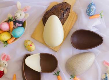 Ovos de Páscoa de Confeitaria de Páscoa Divertida