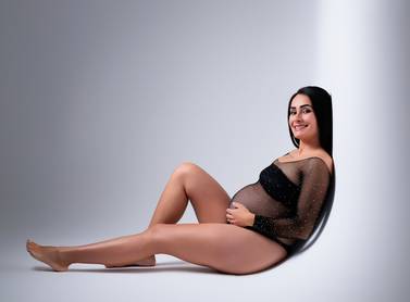 Gestante de Ensaio gestante Juliana