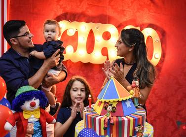 Aniversários de João Lucas fez 1