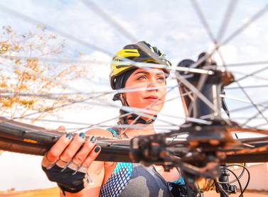 Ensaios externos de Debora - amigos do pedal.