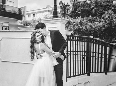 casamento de Ensaio Carline e Arles
