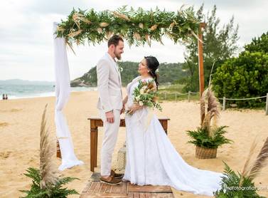 casamento de Casamento na Praia - Kaiana e Luiz